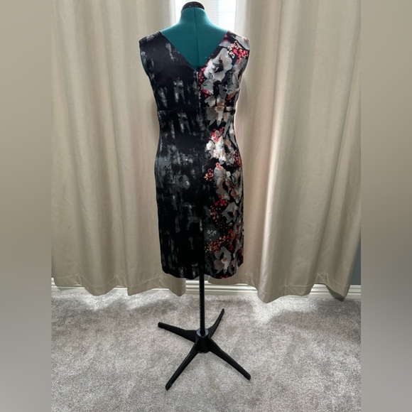 Fully Lined Donna Rocco Silk Dress Size 12 - Picture 3 of 14